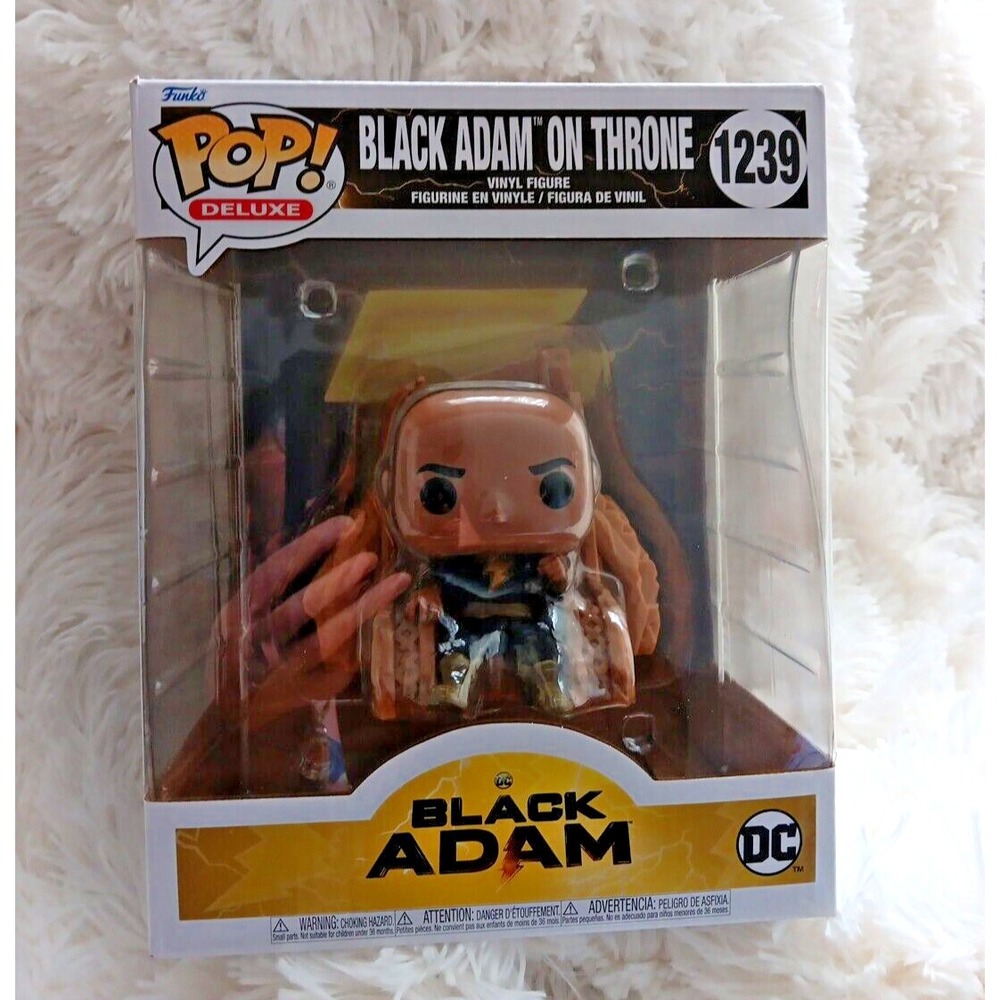 Funko Pop Movies Black Adam #1232 Glow GITD Chase Vinyl Figure With Protector‎